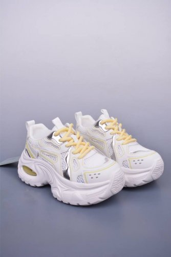 Gg-Cc Chunky Low 厚底增高运动老爹鞋 广东大厂出品 夏季透气网面老爹鞋系列 时髦Look轻松定格 不费力展现率性氛围 酷帅机能风不规则设计 7C