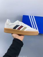 真标带半码阿迪达斯 三叶草 Adidas Originals Samba Xlg 桑巴舞系列 厚底 绅士德训足球风百搭低帮休闲运动板鞋 Size：如图 编码：K