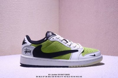 海外爆款限量发售！公司级 Travis Scott X Fragment Design X Jordan Air Jordan 1 Low Og Sp 斯图西联