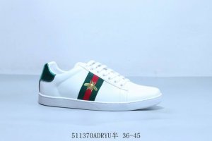 古驰Gucci古驰 Ace Embroidered Low-Top拼色刺绣系列低帮潮流百搭休闲板鞋 511370Adryu半 36-45