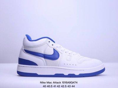 Nike Mac Attack 中邦网球鞋 Travis Scott 倒钩最强平替 先行版这款产品采用网眼和皮革材料混合制成配有尼龙鞋舌和方格鞋舌标签鞋跟 内衬