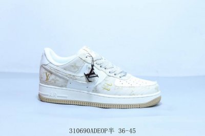 210 耐克 Nike Air Force 1 Af1耐克 低帮 空军一号休闲板鞋Lv 货号 Sj2088-001 310690Adeop半 36-45