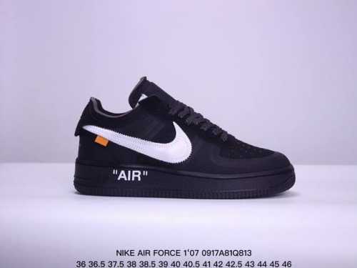 公司级nike The 10:Nike Force 1 Low 原楦头原纸板 打造纯正低帮空军版型 专注外贸渠道 全掌内置蜂窝气垫 原盒配件 原厂中底钢印、拉帮