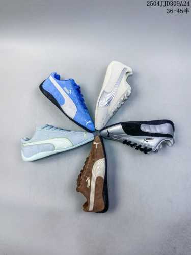 真标带半码 彪马puma Speedcat Og低帮复古休闲蓝色 红色 黑色赛车鞋 398846 尺码：见图 编码：04Jjd309A24