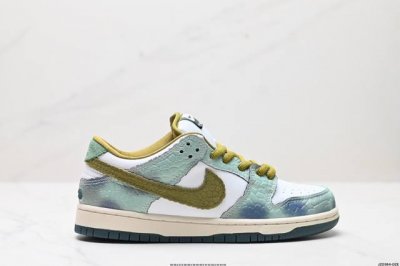 真标耐克Nike SB Dunk Low Retro 扣篮系列 复古低帮休闲运动滑板板鞋 货号:HJ3386-300 尺码:36 36.5 37.5 38 38