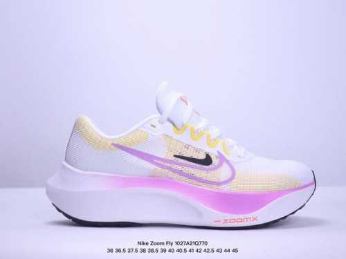 公司级 真标半码 耐克 Nike 耐克Nike Zoom Fly 5 Running MZ FA 三代飞行马拉松袜子蝉翼系列休闲运动慢跑鞋 真标半码制#内置Zo
