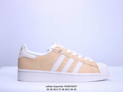 真标阿迪达斯adidas三叶草 Originals Superstar”White Black Gold“贝壳头经典百搭休闲运动板鞋 XM1019Q147