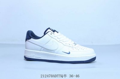 耐克 Nike Air Force 1 Af1耐克 低帮 空军一号休闲板鞋 212470Adttq半 36-46