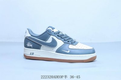 耐克Nike Air Force 1 Low 空军一号 Af1 低帮百搭休闲运动板鞋 222320Adeop半 36-45