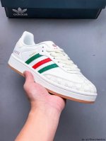 阿迪达斯Adidas Originals Samba德训鞋 防滑耐磨 低帮板鞋 男女同款 简约大方的设计造型，使Notitle X Adidas Origina