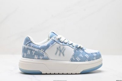 公司级Mlb Chunky Liner Denim 潮流百搭 厚底增高 牛仔舒适休闲鞋 防滑耐磨 低帮 老爹鞋 货号:3Asxs015N 尺码:35 36 36