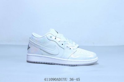 乔丹Air Jordan 1 Low Aj1 乔1低帮复古文化休闲运动篮球鞋 变色龙 货号 Hf4080-001 41 Adiyu 36-45