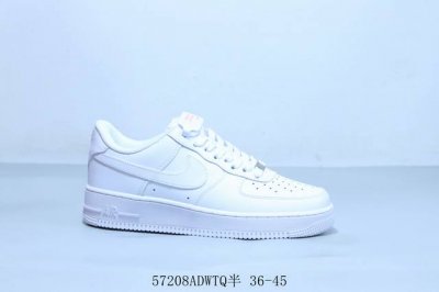 耐克 Nike Air Force 1 Af1耐克 低帮 空军一号休闲板鞋 57208Adwtq半 36-45