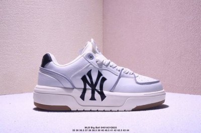 真标Korea韩国Ss19限定发售Ny美国榄球洋基队限定 X Mlb Big Ball Chunky A Running厚底老爹厚底休闲运动慢跑鞋 货号:3As