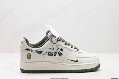 公司级nike Air Force 1'07 原楦头原纸板 打造纯正低帮空军版型 专注外贸渠道 全掌内置蜂窝气垫 原盒配件 原厂中底钢印、拉帮完美 货号:Df0