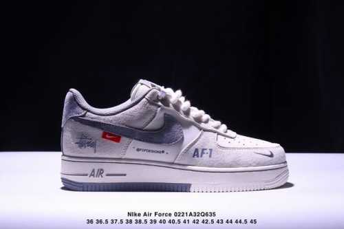 300 海外限量发售！公司级Nike Air Force 1 '07 Low “北面联名——米灰碳黑勾”空军一号 低帮 运动鞋 休闲鞋 折边针车 工艺难度大 原