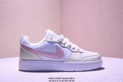 真标耐克 Nike Court Borough Low 低帮百搭透气休闲运动板鞋 经典耐用的设计 兼顾舒适脚感和出众风范 演绎匠心之作 结构性的支撑贴合感结合复