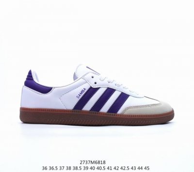 真标阿迪达斯三叶草adidas Originals Samba Og桑巴舞系列绅士德训足球风百搭低帮休闲运动板鞋 货号:If6514 尺码:36 36.5 37