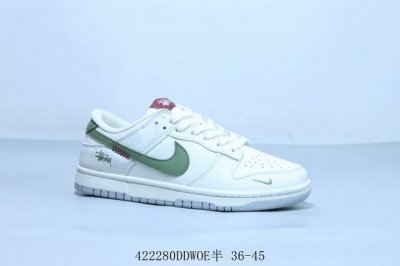 耐克 Nike Sb Dunk Low Pro 复古低帮 休闲运动滑板板鞋 斯图西 货号 Xy2026-156 422 Ddwoe半 36-45