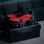 390 核心私 普拉达Prada Cloudbust Thunder Low Sneakers 风暴雷电系列机能风厚底**情侣款老爹百搭休闲运动鞋 原楦数据开发