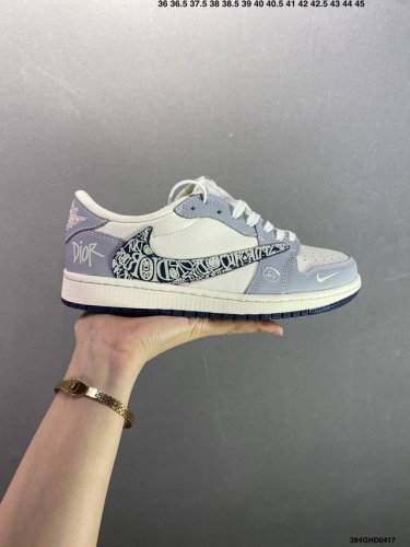 公司级Nike Air Jordan 1 Low 定制配色 定制Aj联名-高端定制 低帮复古文化板鞋 #定制鞋盒 大厂纯原品质出货 超高清洁度 皮料切割干净无任