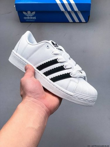 公司级！阿迪达斯Adidas Superstar 贝壳头经典百搭休闲板鞋 041448