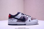 海外爆款限量发售！Nike Sb Dunk Low“ Moncler联名 奶白棕” 周年高端定制 低帮休闲板鞋 定制鞋盒 3M反光 大厂纯原品质出货 超高清洁度