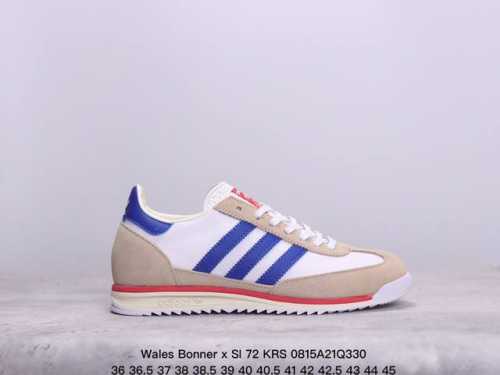 公司级复古前卫都占了，联乘英国设计师品牌wales Bonner X Sl 72 Krs 经典复古低帮休闲运动慢跑鞋 尺码：36 36 37 38 38 39