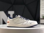 公司级带半码 耐克 Nike Air Jordan 1 Low Og Sp乔1 低帮潮流缓运动休闲板鞋。Aj1 低帮拼接 完美版型真头层牛皮# 内置缓震气垫 原