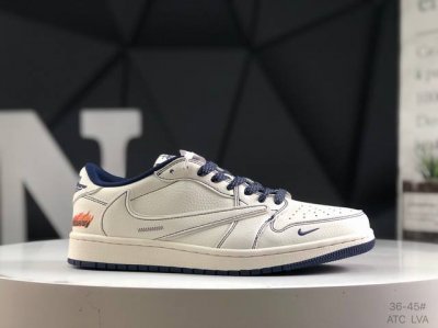 公司级带半码 耐克 Nike Air Jordan 1 Low Og Sp乔1 低帮潮流缓运动休闲板鞋。Aj1 低帮拼接 完美版型真头层牛皮# 内置缓震气垫 原