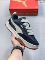 真标puma年度王炸单品 puma彪马park Lifestyle Og 低帮 蕾哈娜联名面包鞋男女同款复古休闲 板鞋 货号:397495-01 尺码:36 3