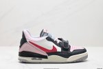 公司级三合一最强合体，多种新配色回归耐克Nike Air Jordan Legacy 312 Low”White Grey Fog Blue Red“乔丹最强三