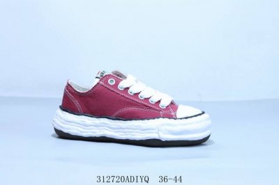 220 三原康裕品牌Mmy/Maison Mihara Yasuhiro Original Sole Canvas Low 变形溶解雪糕底高帮休闲百搭帆 货号
