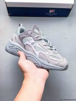 斐乐 Fila Fusion 火星复古跑鞋 原鞋开版定制 正品同步鞋材 皮革拼接麂皮 搭配透气网布 主打复古潮流 撞色设计 视觉冲击十足 超厚Eva软底设计 轻