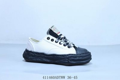 三原康裕品牌Mmy Maison Mihara Yasuhiro Original Sole Canvas Low 变形溶解雪糕底高帮休闲百搭帆 货号 A11F