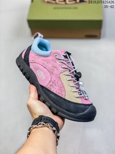 科恩KEEN 美国人气户外品牌-科恩Keen Jasper Rocks SP贾斯珀都市系列复古低帮系带户外风露营徒步登山运动训练鞋 原楦型开发纸版#采用固色翻毛