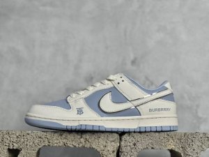 Nk Sb Dunk Low 巴宝莉联名-邦迪蓝 周年高端定制 低帮休闲板鞋 Bb5252-601 #定制鞋盒 大厂纯原品质出货 超高清洁度 皮料切割干净无任何