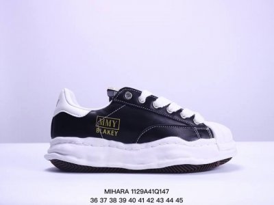 复古溶解风 概念时装设计师三原康裕品牌mmy Maison Mihara Yasuhiro Original Sole Canvas Low 变形溶解雪糕底低帮