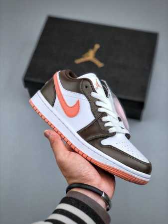 280支持放店 Air Jordan 1 Low Aj1 乔1摩卡粉 配色 低帮篮球鞋 Dm1199-140 市场唯一独家头层皮打造 原鞋原档案开发 原厂皮料 - 点击图像关闭