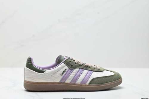 公司级阿迪达斯三叶草Adidas Originals Samba 桑巴舞系列绅士德训足球风百搭低帮休闲运动板鞋 货号:J P7460 尺码:35.5 36 36