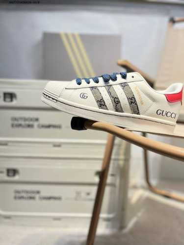 古驰 X Adidas Originals Superstar Al经典配色 经典贝壳头官网同步 实拍首发渠道正品订单 诠释市场最高工艺水平区别市面普通真标版本