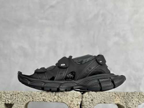 放店私 xa版 巴黎十代凉鞋 Balenciaga 巴黎世家 系带balenciaga Sneaker Tess S.Gomma 纯原版本 原装大盒 从里到外