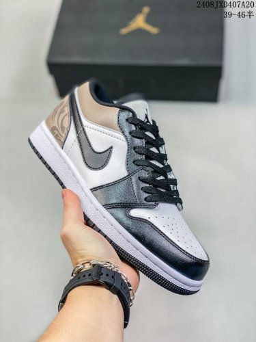 air Jordan Aj1 Low 低帮篮球鞋头层牛皮运动休闲鞋 货号 : 338 - 尺码 : 36-46 带半码 08Jxd407A20