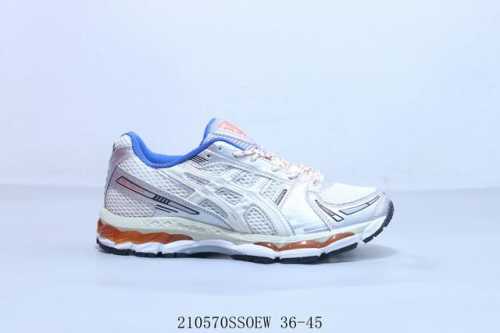 亚瑟士 Asics Kith X Gel Kayano 12代 舒适百搭防滑耐磨低帮休闲运动跑鞋 210570Ssoew 36-45