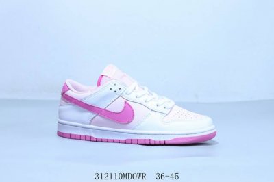 140 耐克Nike Sb Dunk Low 扣篮系列复古低帮休闲运动滑板板鞋 白粉 货号 Hq1181-661 312110Mdowr 36-45