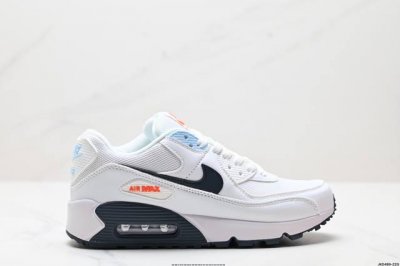 公司级Nike Air Max 90 初代复古气垫百搭休闲运动慢跑鞋复古小气垫史上第一双可视气垫跑鞋 凭借着 Air Max 气垫带来的舒适脚感和鞋面面料上的不