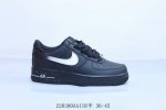 Nike Air Force 1 Af1耐克 黑白渐变 低帮 空军一号休闲板鞋 390Aaiir半 36-45