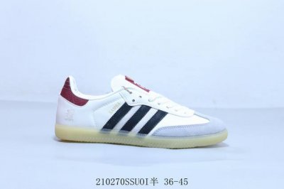 阿迪达斯 Samba Kith Clarks 巴舞系列绅士德训足球风百搭低帮休闲运动板鞋 210270Ssuoi半 36-45