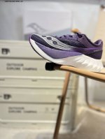 saucony索康尼Endorphinpro啡鹏4.0 陆地速鲨竞速碳板运动训练跑鞋S10939 Am7322937#