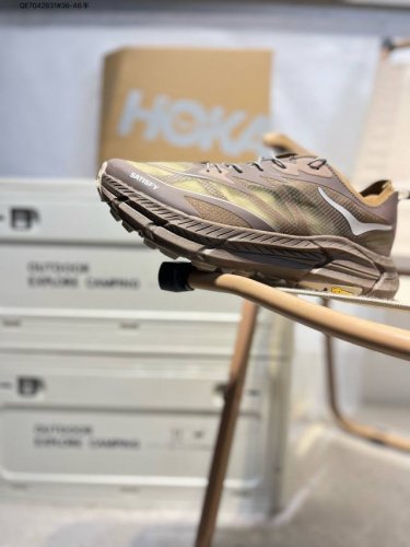 Satisfy X Hoka One One Mafate Speed 4 Lite Low 玛法特4系列低帮厚底轻量户外越野运动慢跑鞋货号：1 50 Qe70